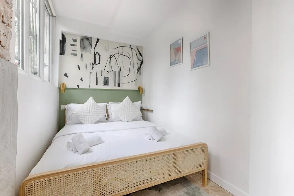 Mykeypers - Chic & Elegant Flat 2br/6p- Republique Apartament