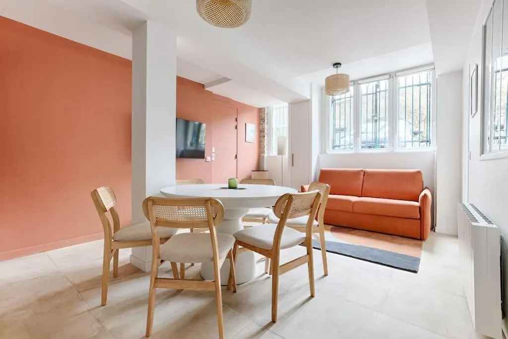 Mykeypers - Chic & Elegant Flat 2br/6p- Republique Apartament *