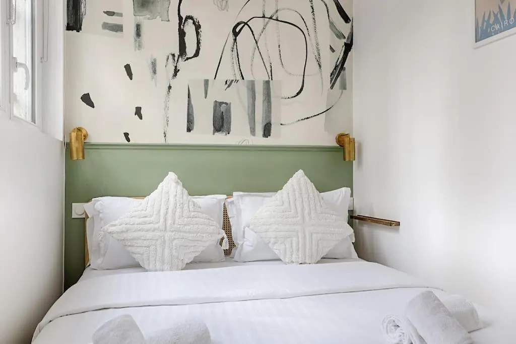 Apartament Mykeypers - Chic & Elegant Flat 2br/6p- Republique